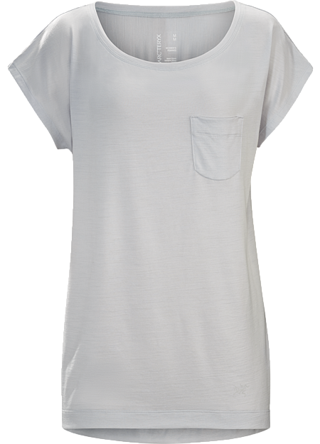 A2B Scoop Neck Shirt SS Women's Athena Grey