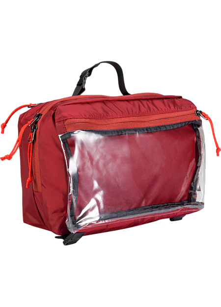 Index Large Toiletries Bag Red Beach