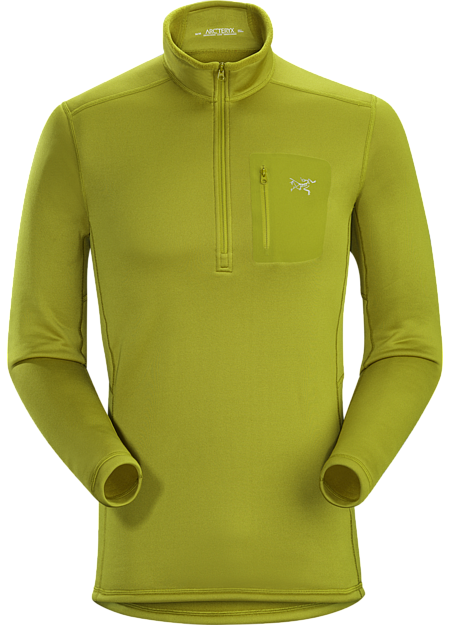 Rho AR Col zippé Men's Olive Amber