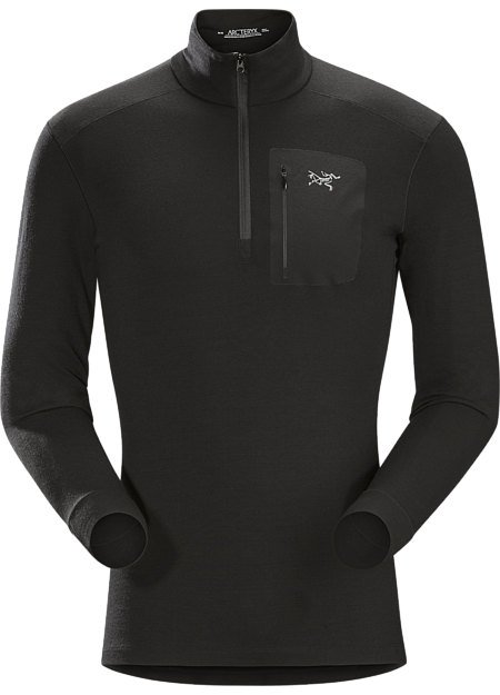 Satoro AR Col zippé ML Men's Black