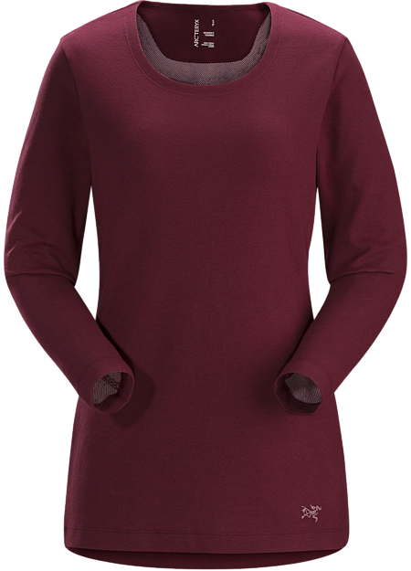 Sirrus Top LS Women's Merbau Heather
