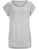 A2B Scoop Neck Shirt SS Women's Athena Grey