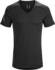 T-shirt A2B Col en V MC Men's Black
