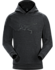 Archaeopteryx Pullover Hoody Men's New Black Heather