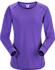T-shirt Motus Col Rond ML Women's Mauveine