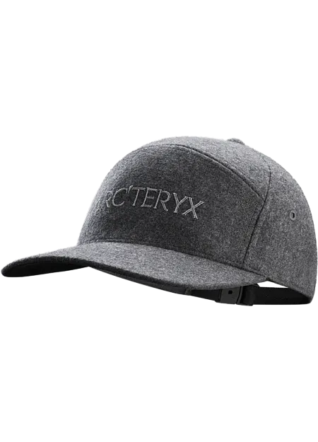 7 Panel Wool Ball Cap  Grey Heather