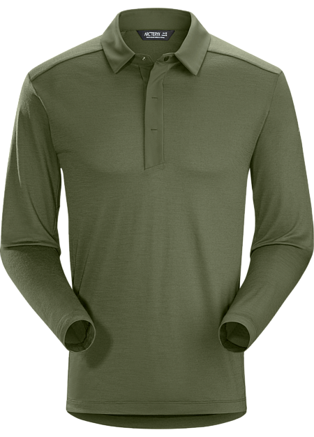 A2B Polo Shirt LS Men's Wildwood
