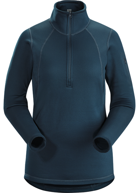 Rho AR Zip Neck Women's Labyrinth