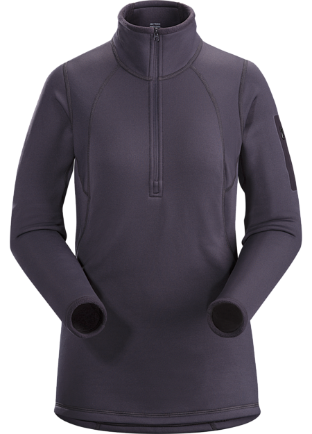 Rho AR Zip Neck Women's Whiskey Jack