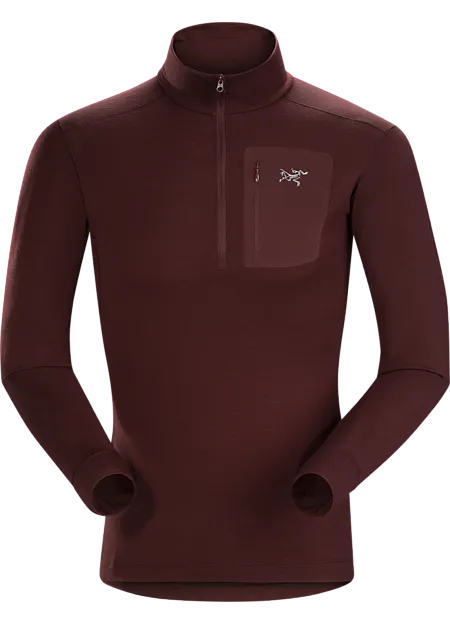 Satoro AR Zip Neck Shirt LS Men's Flux