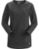 Sirrus Henley LS Women's Black Heather