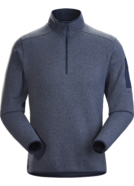 Covert 1/2 Zip Neck Men's Exosphere Heather