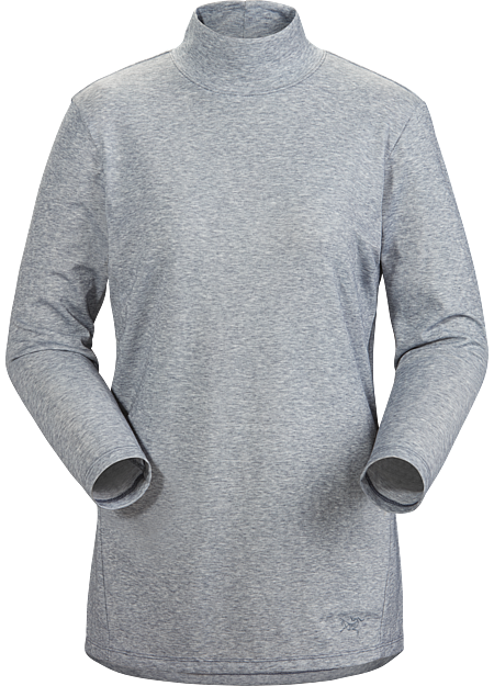 Lumin Mock Neck Women's Aeroscene Heather