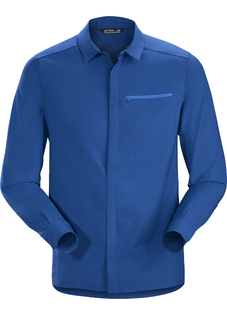 Skyline Shirt LS Men's Cobalt Sun