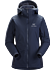 Chaqueta con capucha Atom LT Women's Kingfisher