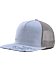 Bird Brim Flat Trucker Hat Grey Heather/Symbiome