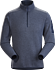 Covert 1/2 Zip Neck Men's Exosphere Heather