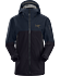 Rush Jacket ReBird Men's Black/Kingfisher