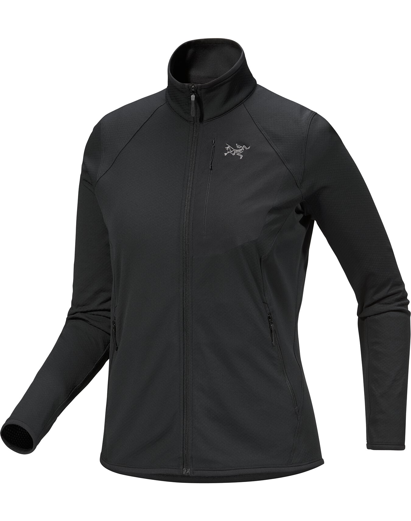 ARCTERYX DELTA MX FLEECE WOMEN'S FULL ZIP shops UP MIDLAYER FLEECE, SIZE L