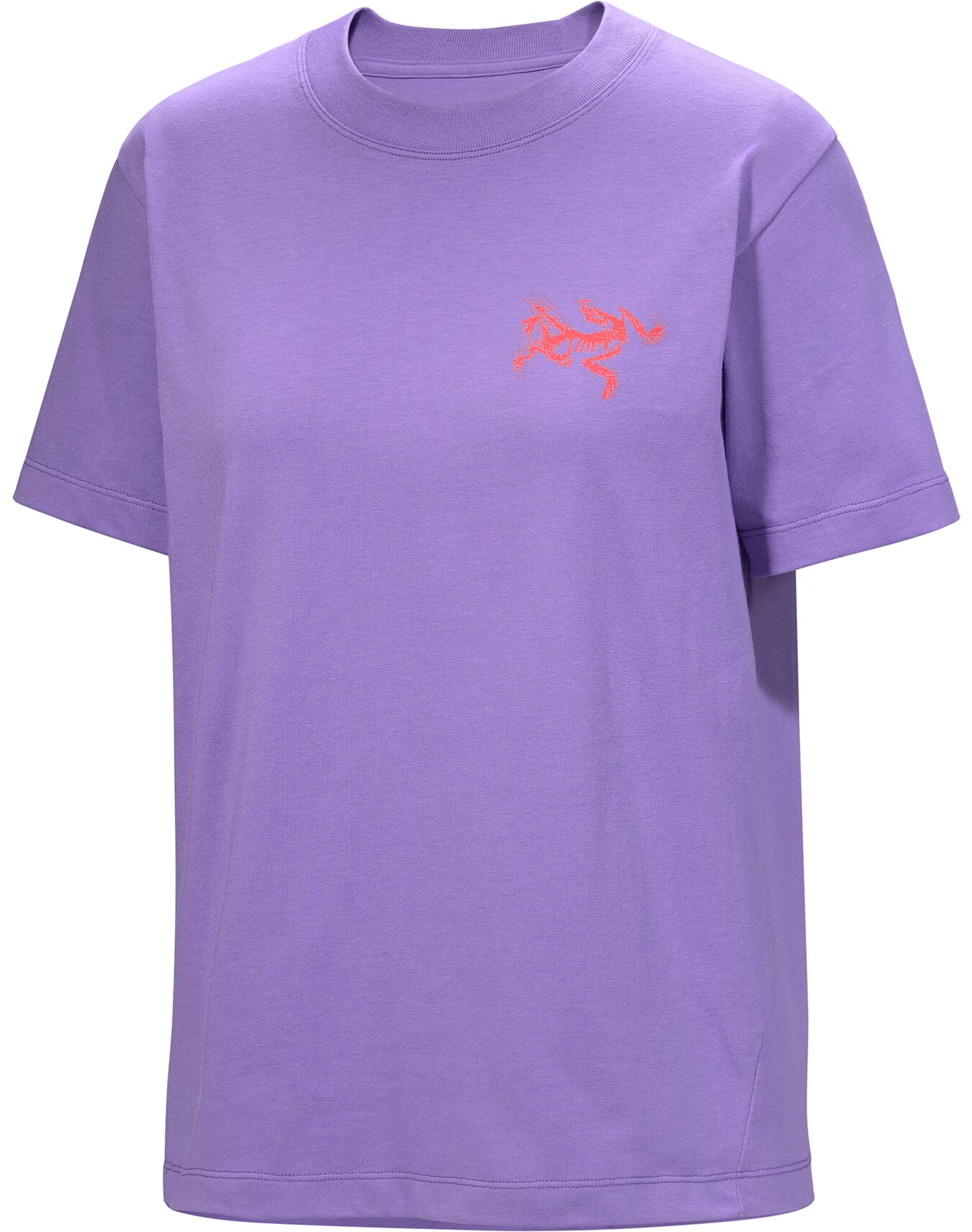 Kragg Cotton Bird Tile Crew Shirt SS Women's