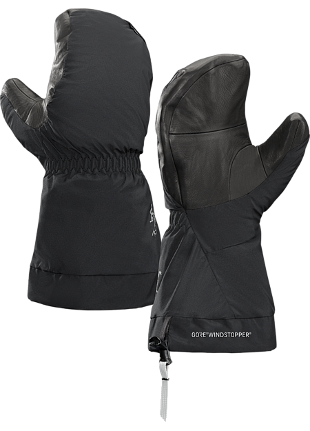 Alpha SV Mitten Black