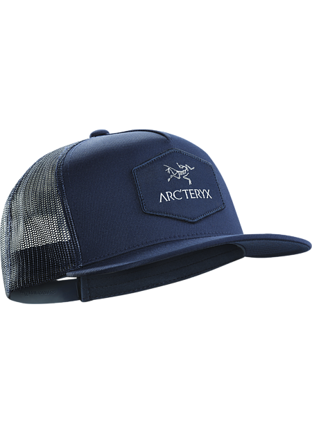 Hexagonal Patch Trucker Hat Midnight
