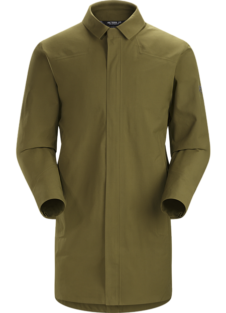 Keppel Trench Coat Men's Dark Moss