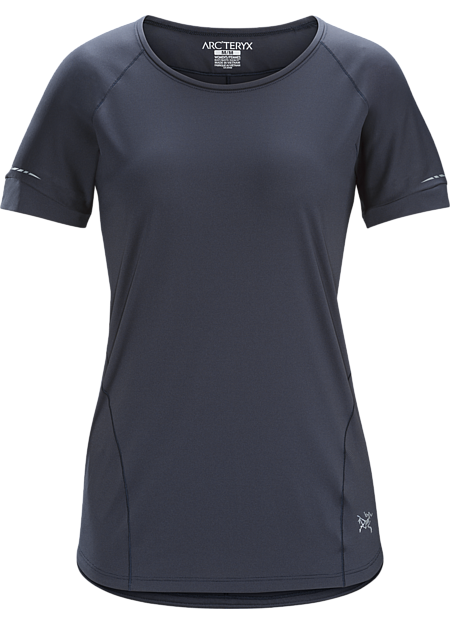 Motus Crew Neck Shirt SS Women's Black Sapphire