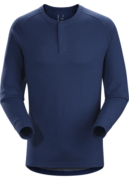 Sirrus Henley LS Men's Triton Heather
