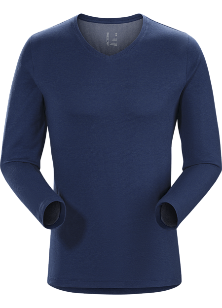 T-shirt Col en V Sirrus ML Men's Triton Heather