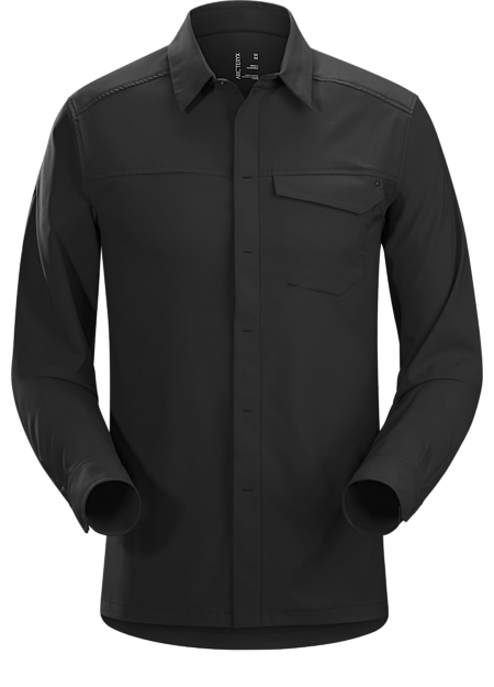 Skyline Shirt LS Men's Black