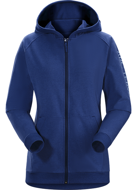 Sweat à capuche à fermeture éclair intégrale Word On End Women's Mystic Heather