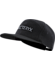 7 Panel Wool Ball Cap Black