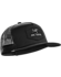Hexagonal Patch Trucker Hat Black