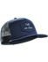 Hexagonal Patch Trucker Hat Midnight