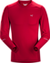 Motus Crew Neck Shirt LS Men's Red Beach