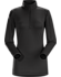 Phase SL Zip Neck LS Women's Black