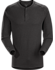 Sirrus Henley LS Men's Black Heather