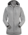 Sweat à capuche à fermeture éclair intégrale Word On End Women's Light Grey Heather