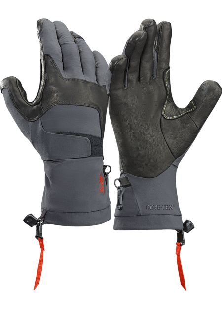 Alpha FL Handschuhe Graphite/Cardinal