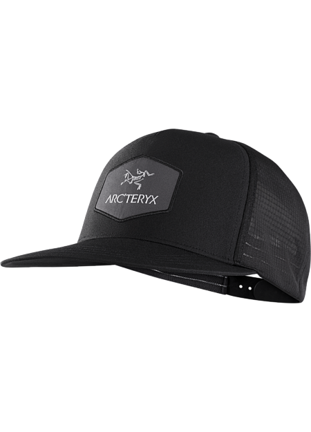 Hexagonal Trucker Hat Black