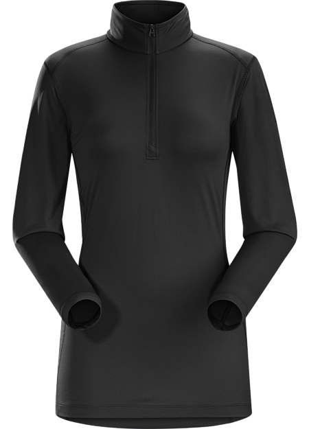 Phase SL Zipper Funktionsshirt Women's Black