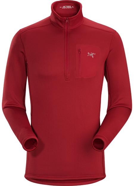 Col zip Rho AR Men's Red Beach