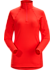 Rho LT Zip Neck Women's Hard Coral