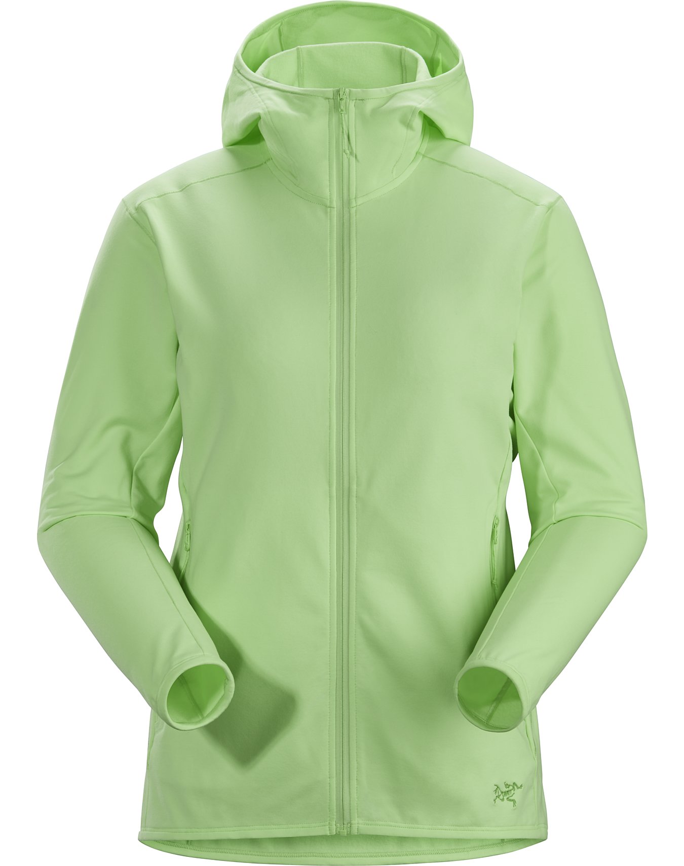 light green hoodie women's