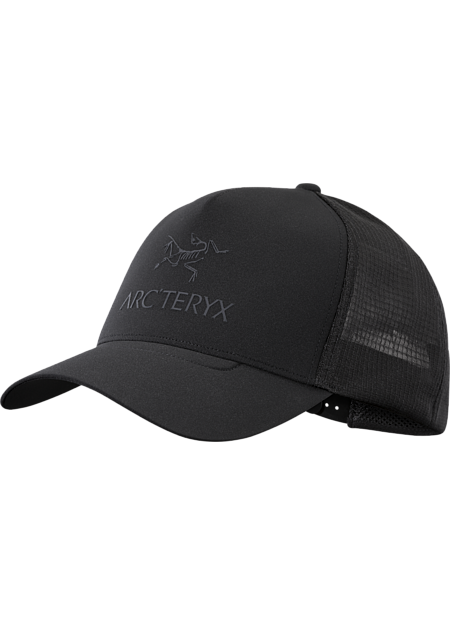 Logo Trucker Hat Black