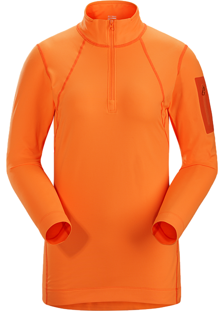 Rho LT Zip Neck Women's Awestruck
