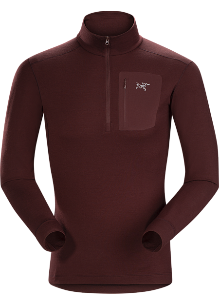 Satoro AR Zip Neck Shirt LS Men's Flux