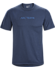 Remige Word Shirt SS Men's Cobalt Moon