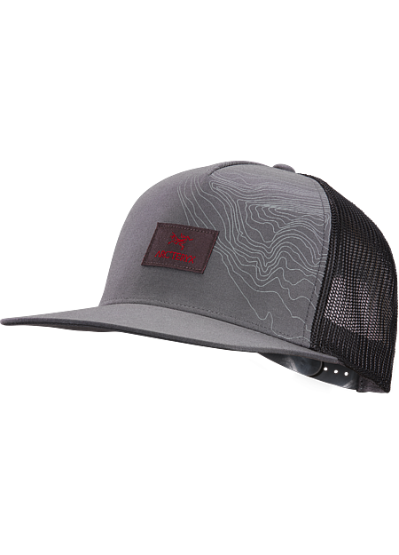 north face topography hat